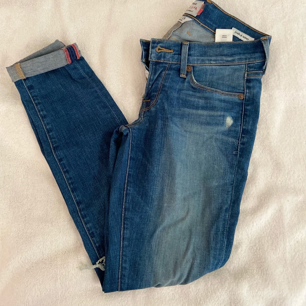 #30. ~ 🟣 ~ Lucky Charlie skinny jeans